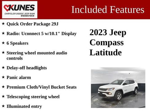 Used 2023 Jeep Compass Latitude image 3