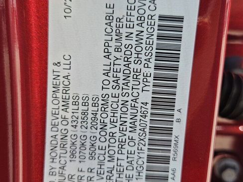 New 2025 Honda Accord LX image 35