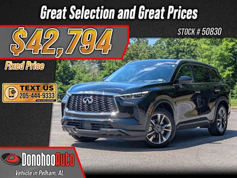 Used 2025 INFINITI QX60 Luxe w/ Vision Package FWD image 1