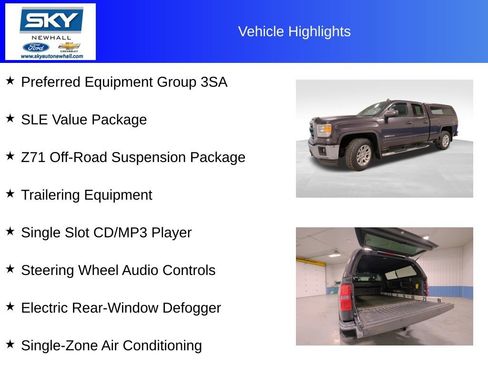 Used 2015 GMC Sierra 1500 SLE w/ SLE Value Package image 12