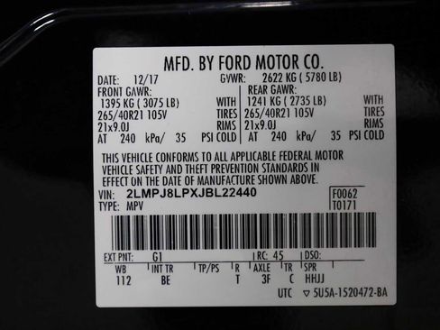 Used 2018 Lincoln MKX Reserve w/ Luxury Package image 42