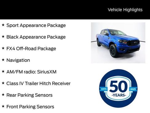 Certified 2023 Ford Ranger XLT w/ Equipment Group 302A High AWD/4WD image 11