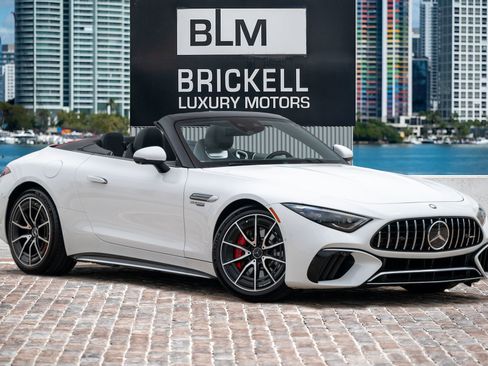 Used 2023 Mercedes-Benz SL 55 AMG 4MATIC image 1