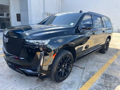 Used 2024 Cadillac Escalade ESV Sport w/ LPO, ONYX Package RWD image 1