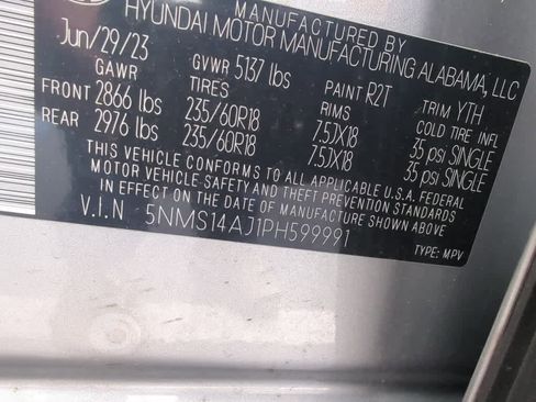 Used 2023 Hyundai Santa Fe SE FWD image 6