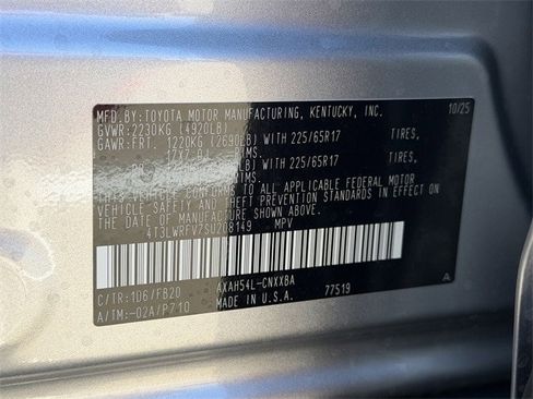 New 2025 Toyota RAV4 LE image 25