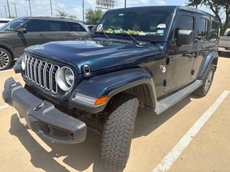 Used 2025 Jeep Wrangler Unlimited Sahara w/ Safety Group AWD/4WD video 1