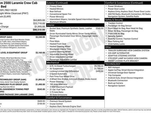 Used 2024 RAM 2500 Laramie w/ Safety Group image 36