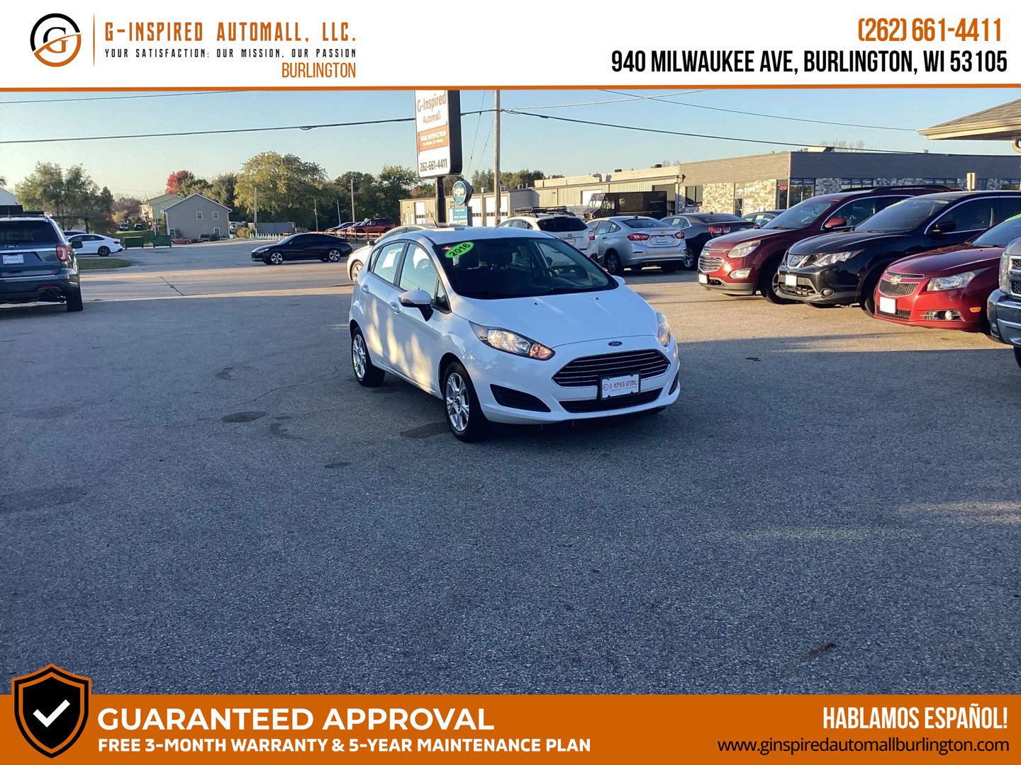 Used 2016 Ford Fiesta SE FWD image 1