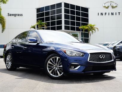 Used 2023 INFINITI Q50 Luxe w/ Cargo Package