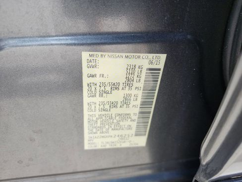 Used 2015 Nissan Murano Platinum w/ Platinum Technology Package image 24