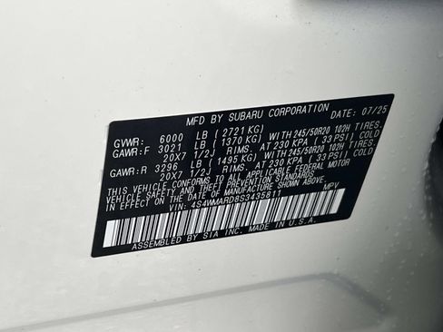 Certified 2025 Subaru Ascent Bronze Edition w/ Popular Package #2 image 35