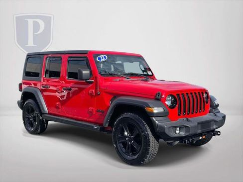 Certified 2022 Jeep Wrangler Unlimited Sport image 1