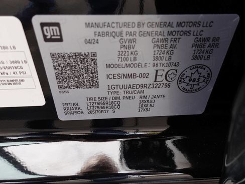 Used 2024 GMC Sierra 1500 Pro w/ Pro Value Package AWD/4WD image 18