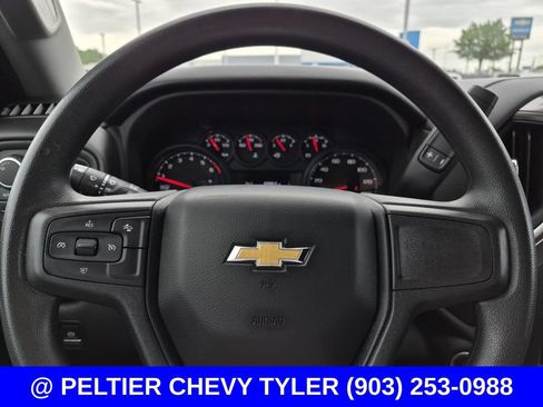 Used 2025 Chevrolet Silverado 1500 Custom w/ Turbomax Blackout Package AWD/4WD image 19
