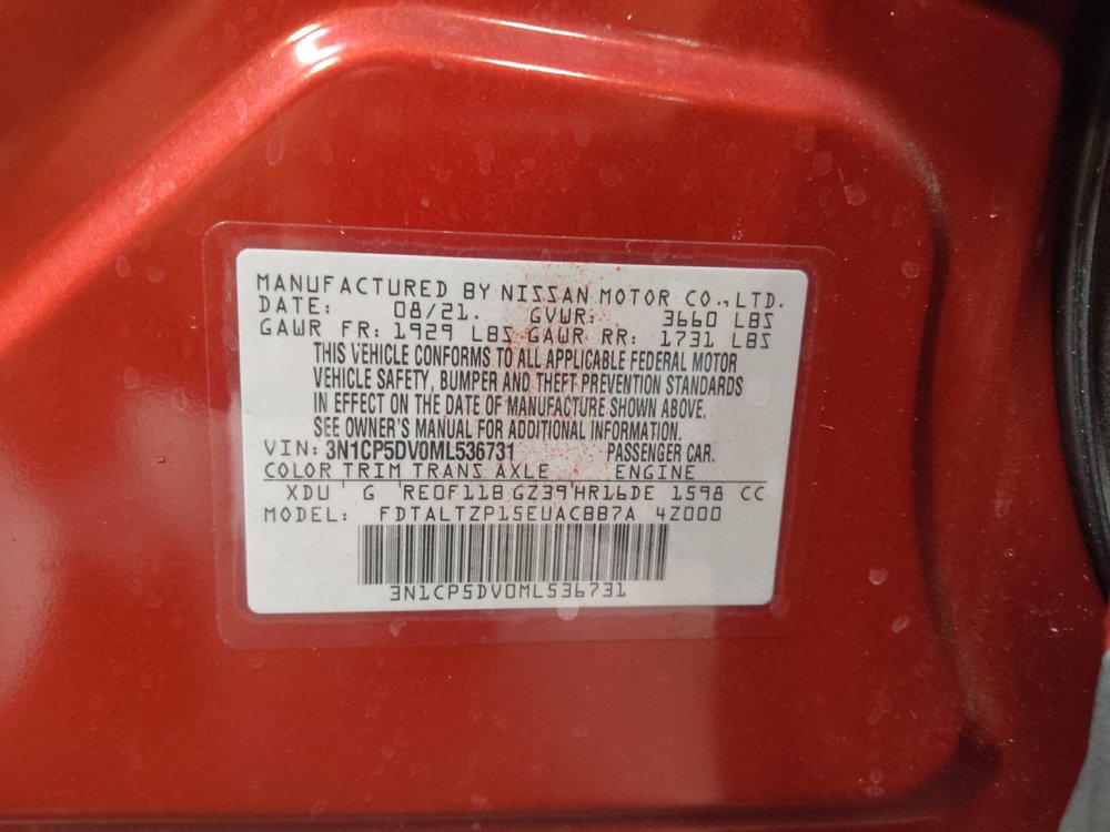 Used 2021 Nissan Kicks SR w/ SR Premium Package FWD image 33