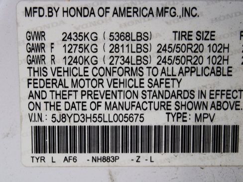 Used 2020 Acura MDX FWD w/ Technology Package image 30