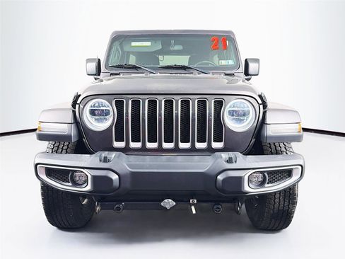 Used 2021 Jeep Wrangler Unlimited Sahara w/ LED Lighting Group image 2