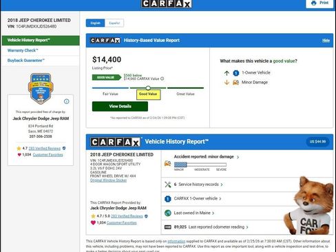 Used 2018 Jeep Cherokee Limited image 11