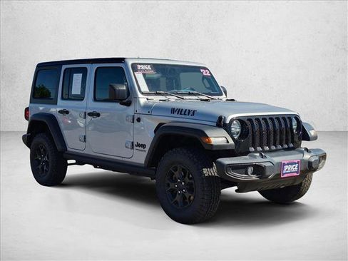 Used 2022 Jeep Wrangler Unlimited Sport AWD/4WD image 3