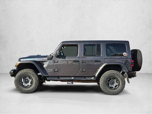 Used 2022 Jeep Wrangler Unlimited Rubicon 4xe w/ Steel Bumper Group AWD/4WD image 8