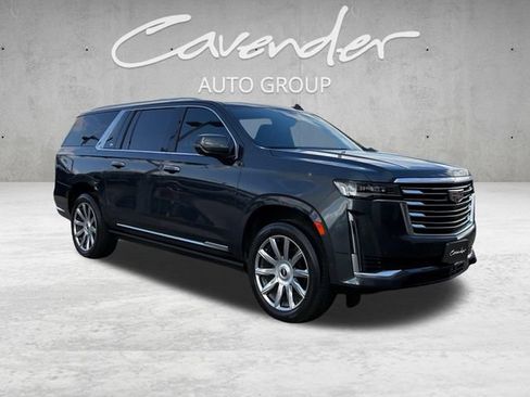 Used 2022 Cadillac Escalade ESV Premium Luxury Platinum w/ Heavy-Duty Trailer Package AWD/4WD image 2