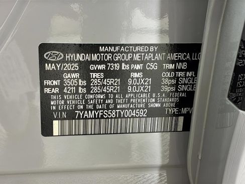 New 2026 Hyundai Ioniq 9 Calligraphy AWD/4WD image 11
