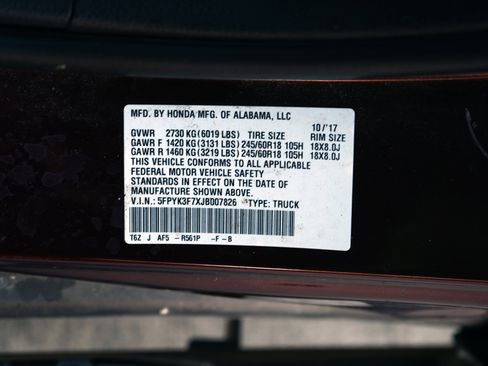 Used 2018 Honda Ridgeline RTL-E image 45