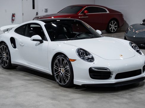 Used 2015 Porsche 911 Turbo w/ Sport Chrono Package AWD/4WD image 8