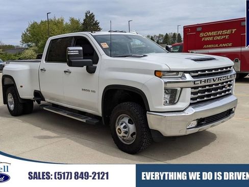 Used 2022 Chevrolet Silverado 3500 LTZ w/ LTZ Convenience Package AWD/4WD image 1