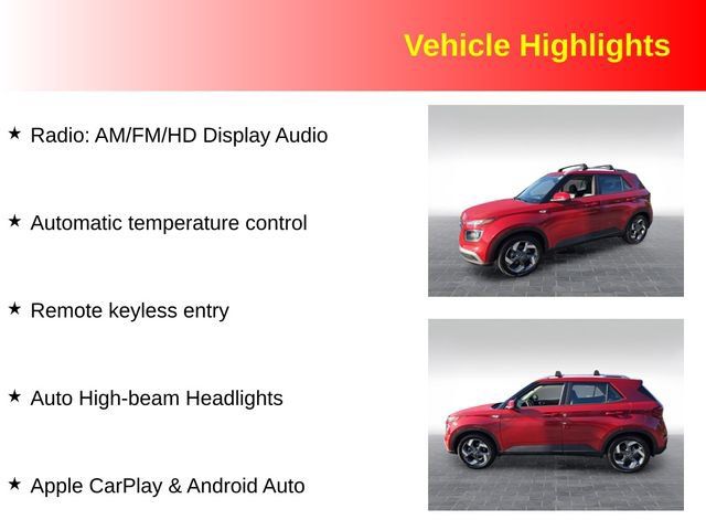 Used 2022 Hyundai Venue SEL FWD image 3
