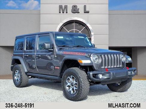 Certified 2022 Jeep Wrangler Unlimited Rubicon w/ Steel Bumper Group image 1