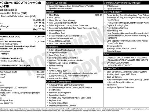 Used 2025 GMC Sierra 1500 AT4 w/ AT4 Premium Package image 9