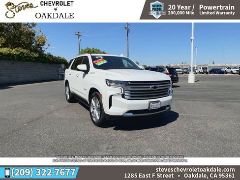 Certified 2021 Chevrolet Tahoe High Country AWD/4WD image 3