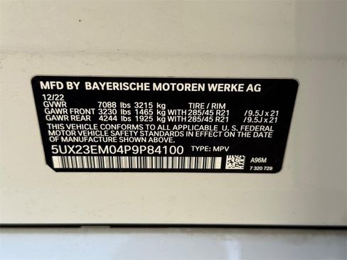 Used 2023 BMW X7 xDrive40i w/ Premium Package image 23
