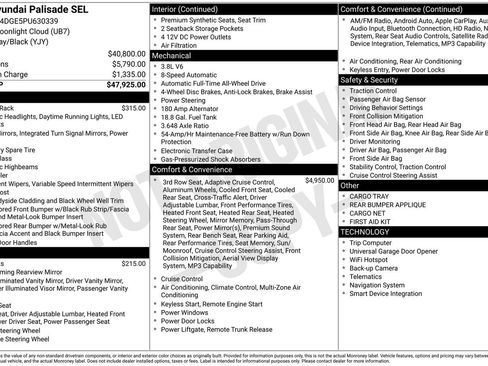 Used 2023 Hyundai Palisade SEL image 31