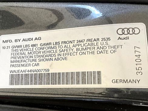 Used 2022 Audi A4 2.0T Premium Plus AWD/4WD image 19