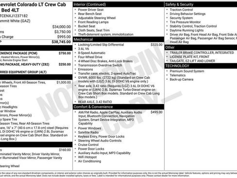 Used 2018 Chevrolet Colorado LT w/ LT Convenience Package image 6