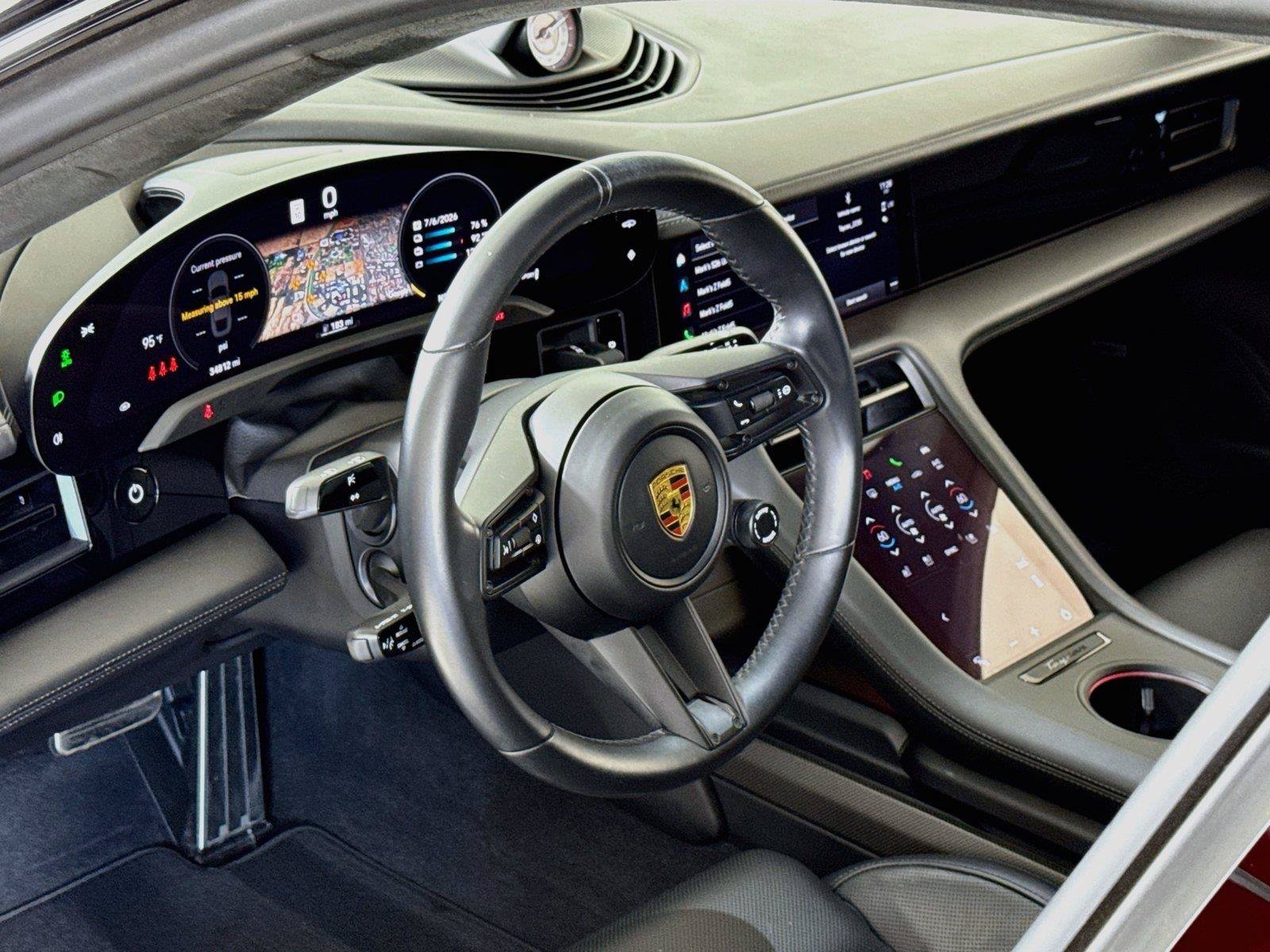 Used 2021 Porsche Taycan Turbo S w/ Premium Package AWD/4WD image 14