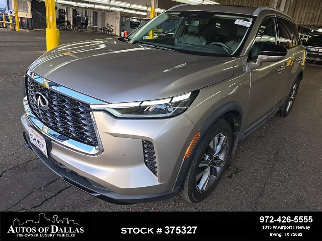Used 2023 INFINITI QX60 Luxe w/ Cargo Package FWD image 1
