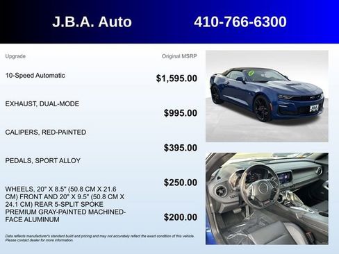 Used 2024 Chevrolet Camaro SS image 5