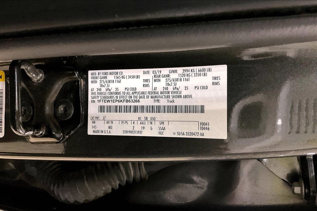 Certified 2019 Ford F150 XLT w/ Equipment Group 302A Luxury AWD/4WD image 28