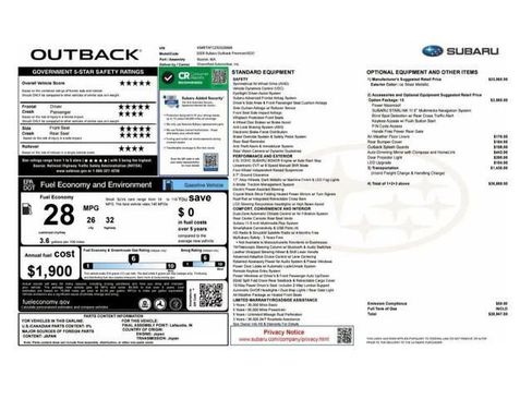 New 2025 Subaru Outback Premium image 11