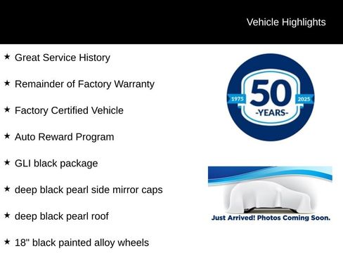Certified 2025 Volkswagen Jetta GLI Autobahn FWD image 3