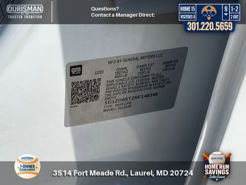 Used 2024 Chevrolet Malibu LT image 27