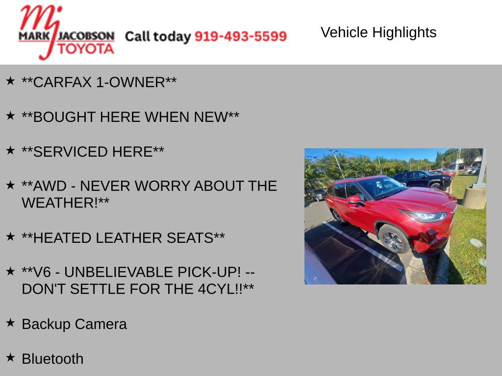 Used 2020 Toyota Highlander XLE AWD/4WD image 6