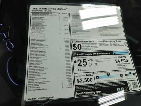 Used 2026 BMW X5 sDrive40i RWD image 17