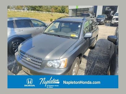 Used 2002 Toyota Highlander 2WD V6 w/ Appearance Pkg