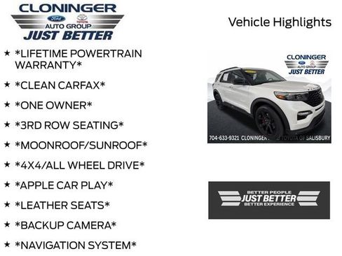 Used 2023 Ford Explorer ST w/ Equipment Group 401A AWD/4WD image 3