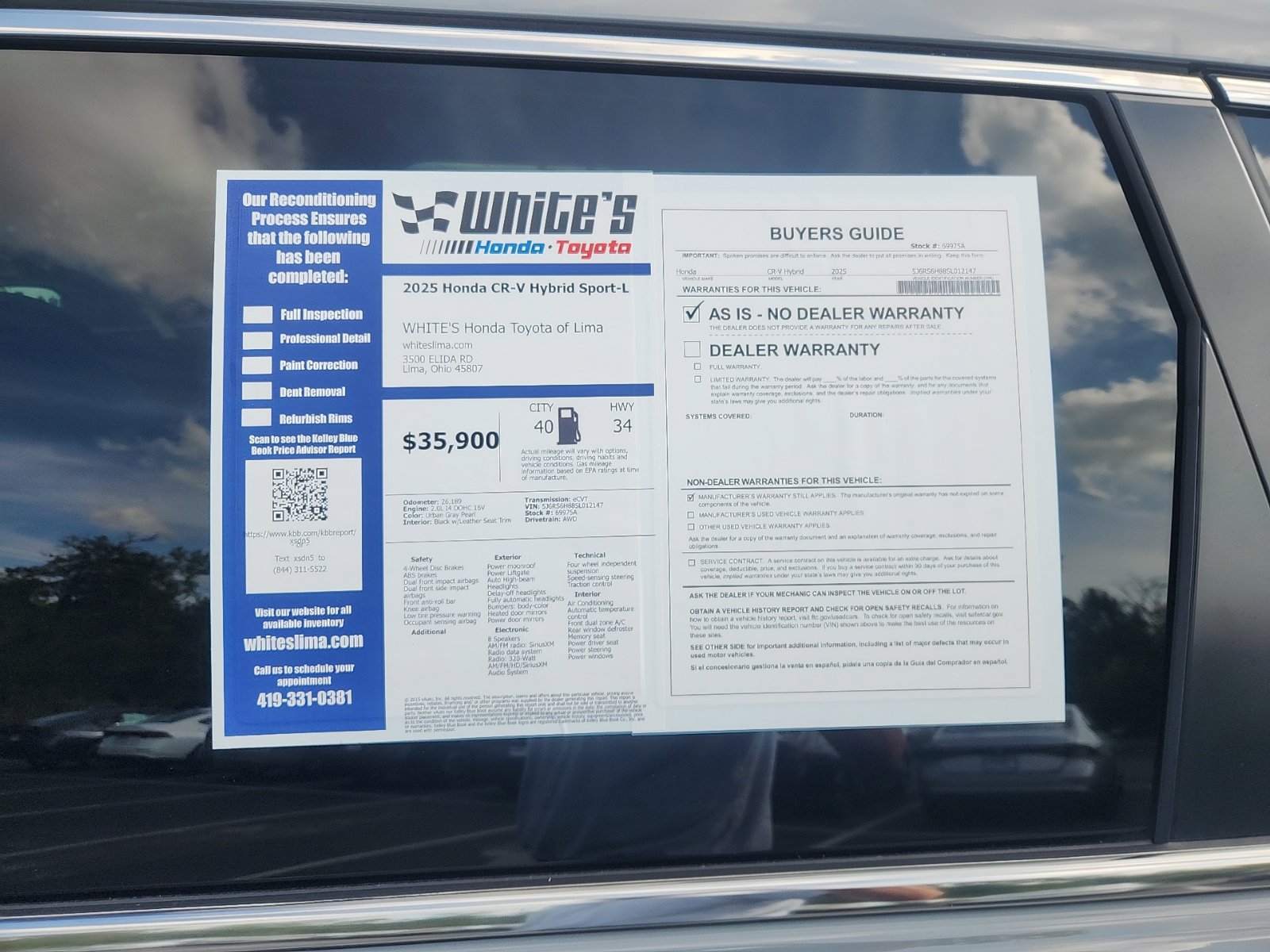 Used 2025 Honda CR-V Sport-L image 14